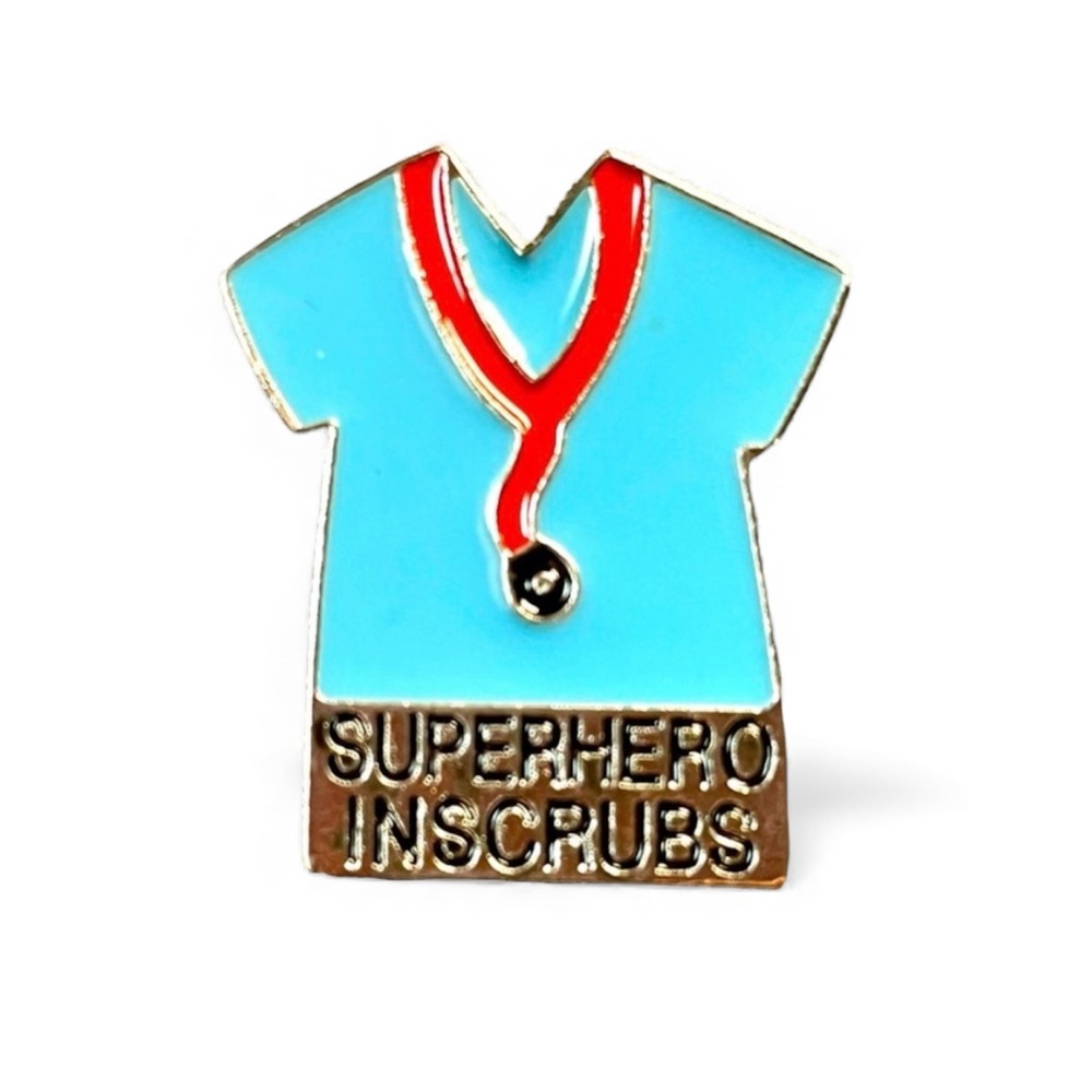 Nurse doctor EMT lapel pin -enamel NWOT